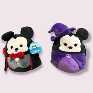 2 New Disney Halloween 8” squishmallows